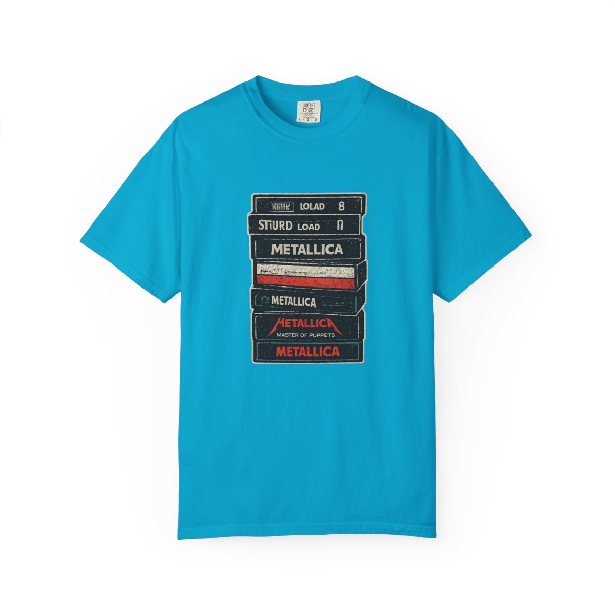 Iconic Retro Metallica Cassette T-Shirt - Official T-Shirts merchandise