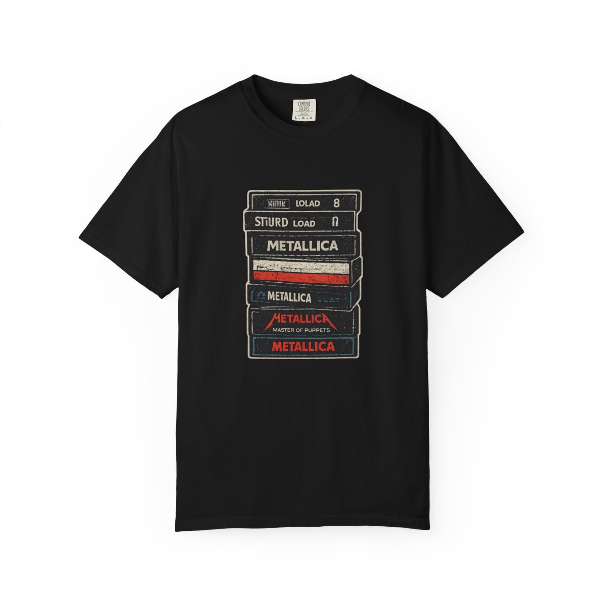 Iconic Retro Metallica Cassette T-Shirt