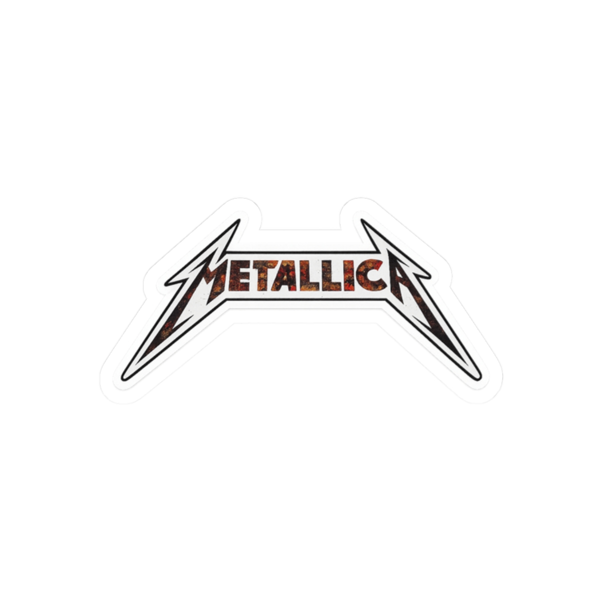 Metallica Creatures Logo Die-Cut Vinyl Sticker - alternate angle 3, merchandise