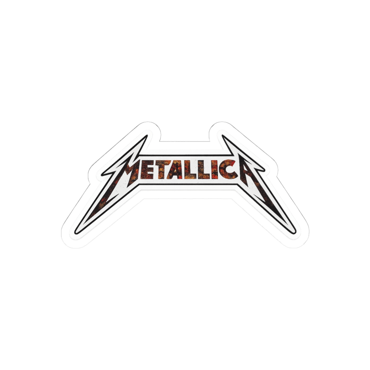 Metallica Creatures Logo Die-Cut Vinyl Sticker