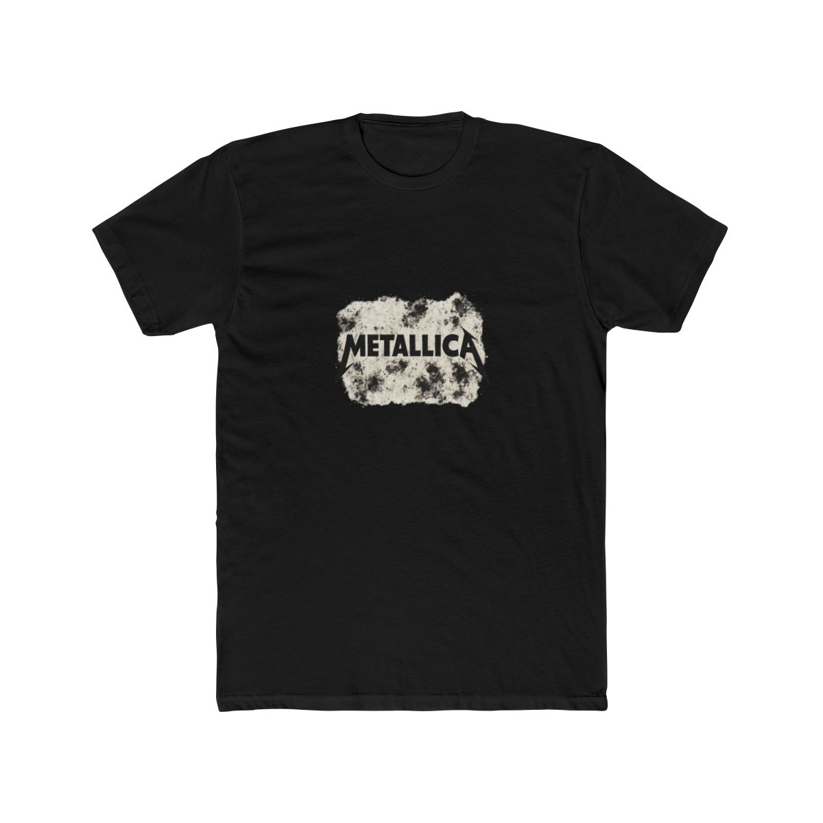 Metallica Band Tee: Distressed Acid Wash Graphic T-Shirt