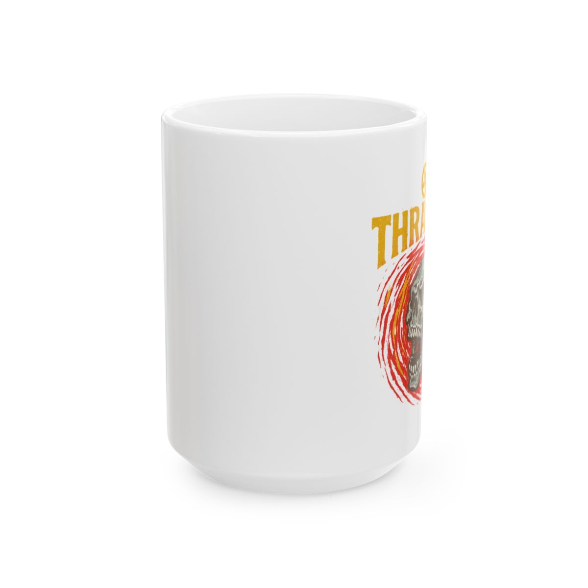 Epic Heavy Metal Dragon Band Coffee Mug - alternate angle 2, merchandise