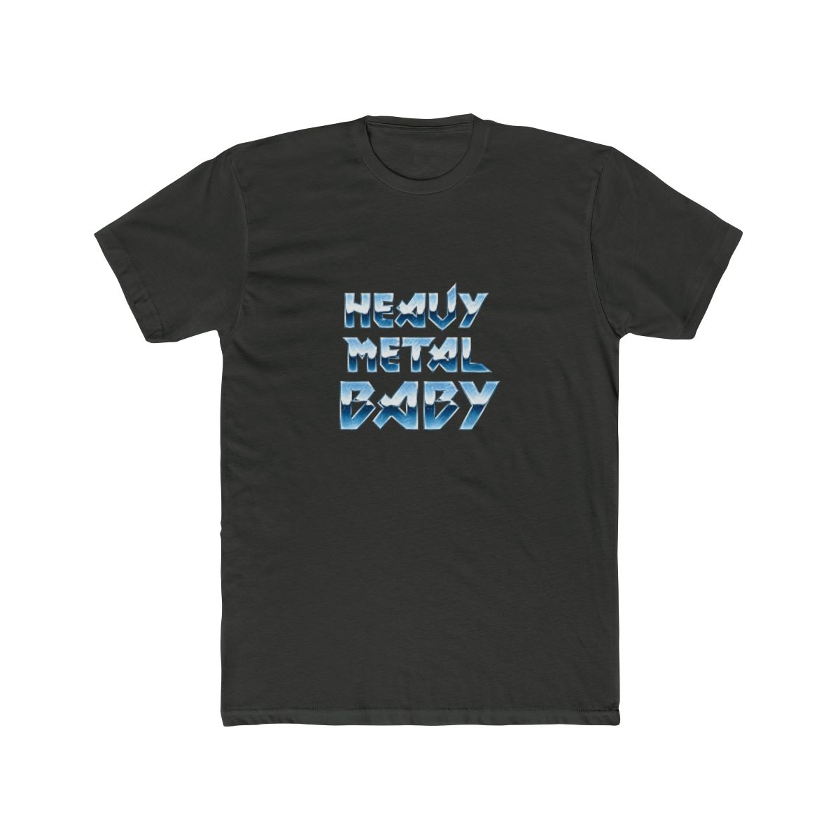 Heavy Metal Baby T Shirt - Funny Rock Parent Gift - alternate angle 5, merchandise