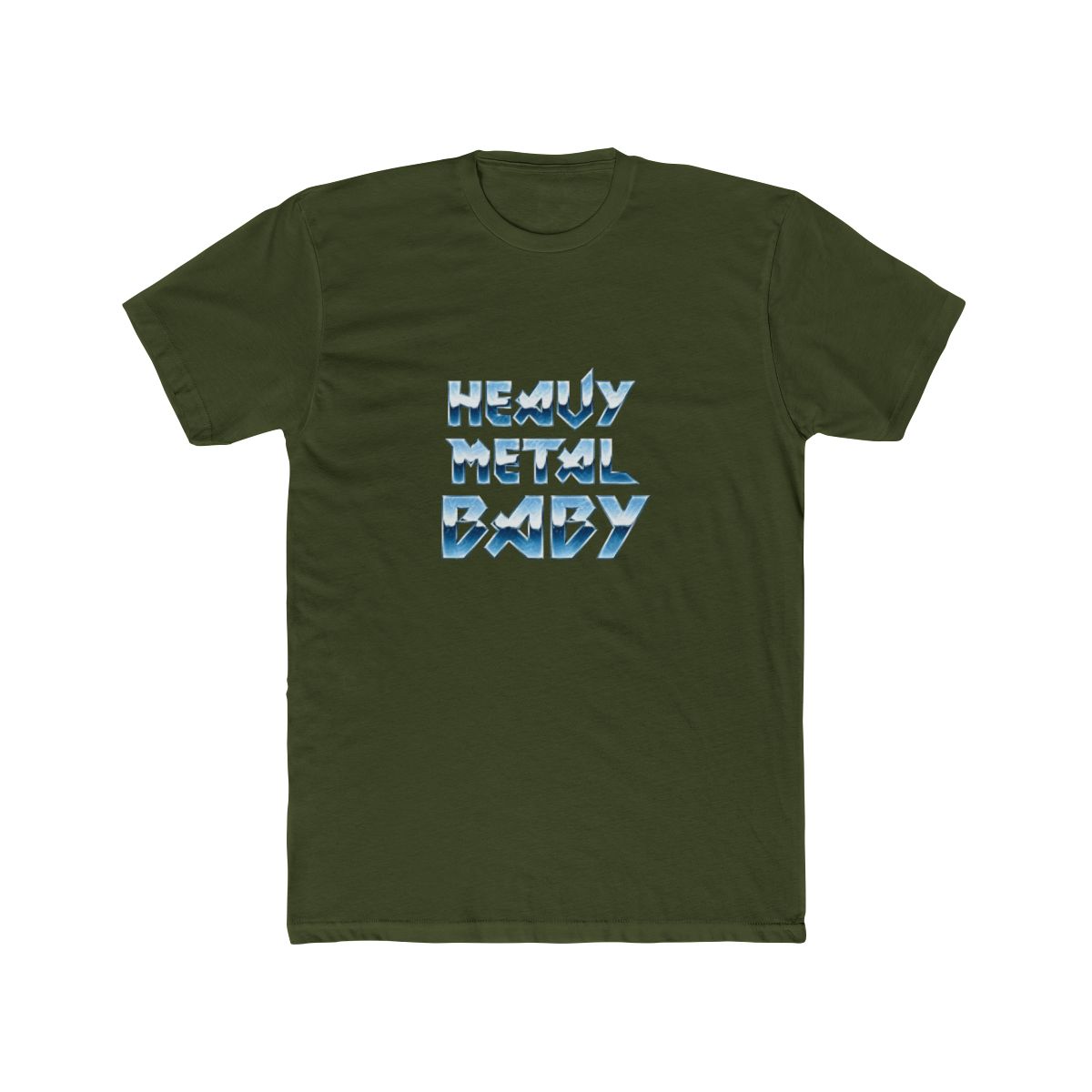 Heavy Metal Baby T Shirt - Funny Rock Parent Gift - alternate angle 4, merchandise
