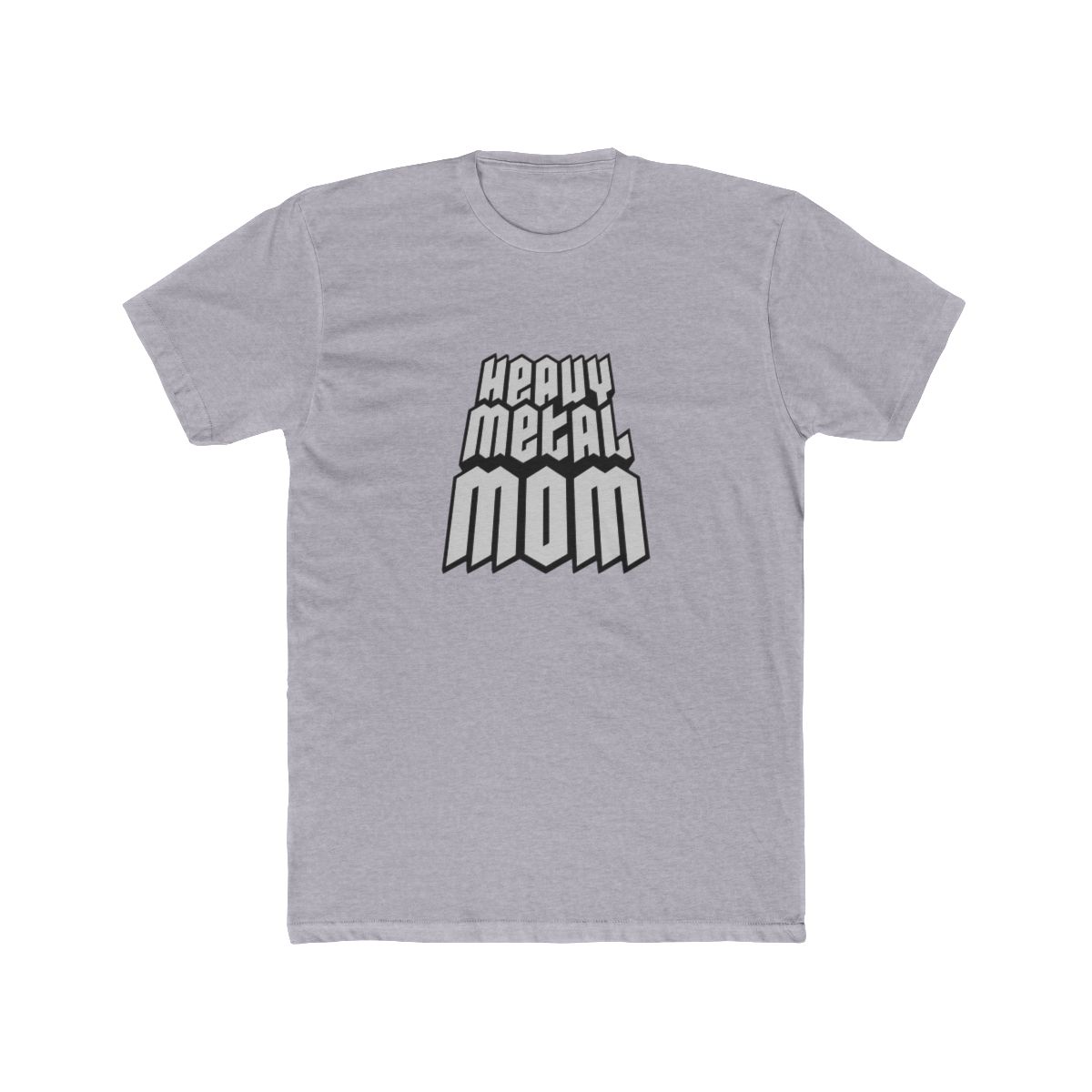 Heavy Metal Mom Bold Logo T Shirt - Rockstar Parent Gift