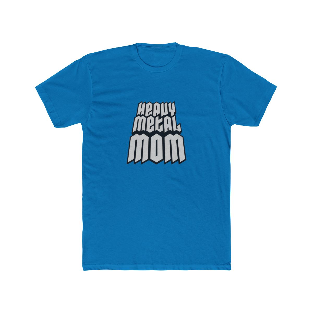 Heavy Metal Mom Bold Logo T Shirt - Rockstar Parent Gift - Official t-shirts merchandise