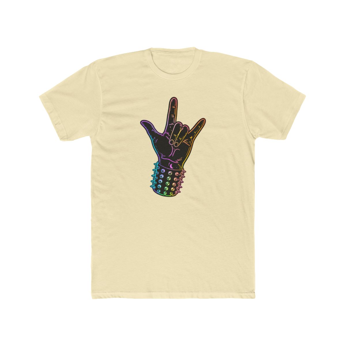 Heavy Metal Rock Bold Graphic T Shirt - Headbanger Essential - alternate angle 2, merchandise