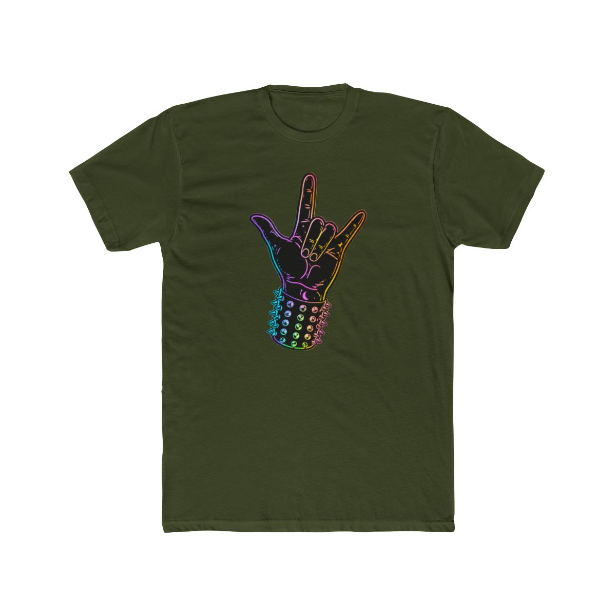 Heavy Metal Rock Bold Graphic T Shirt - Headbanger Essential - alternate angle 3, merchandise