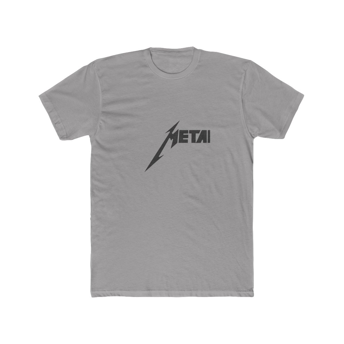 Lace-Up Metallica Concert Tee: Upcycled Band Shirt Glitter Logo - alternate angle 2, merchandise