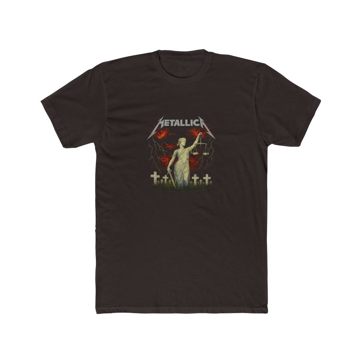 Metallica "T band called woman" Unisex Tee - alternate angle 2, merchandise