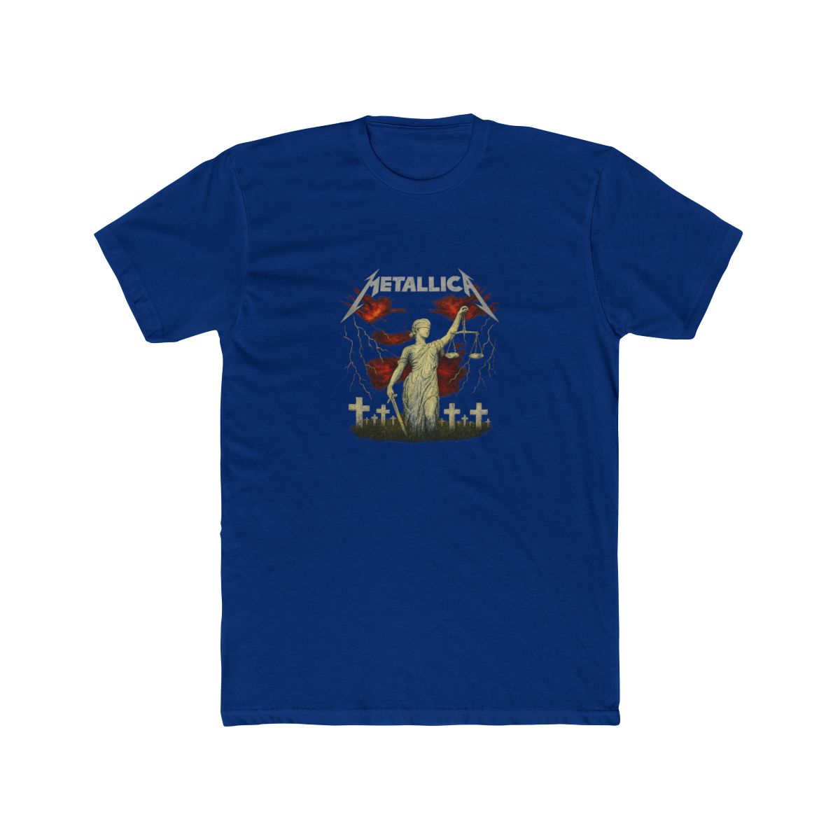 Metallica "T band called woman" Unisex Tee - alternate angle 3, merchandise