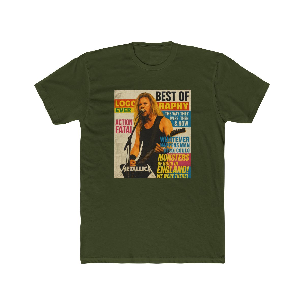 Metallica "Best Of" Unisex Tee - alternate angle 5, merchandise