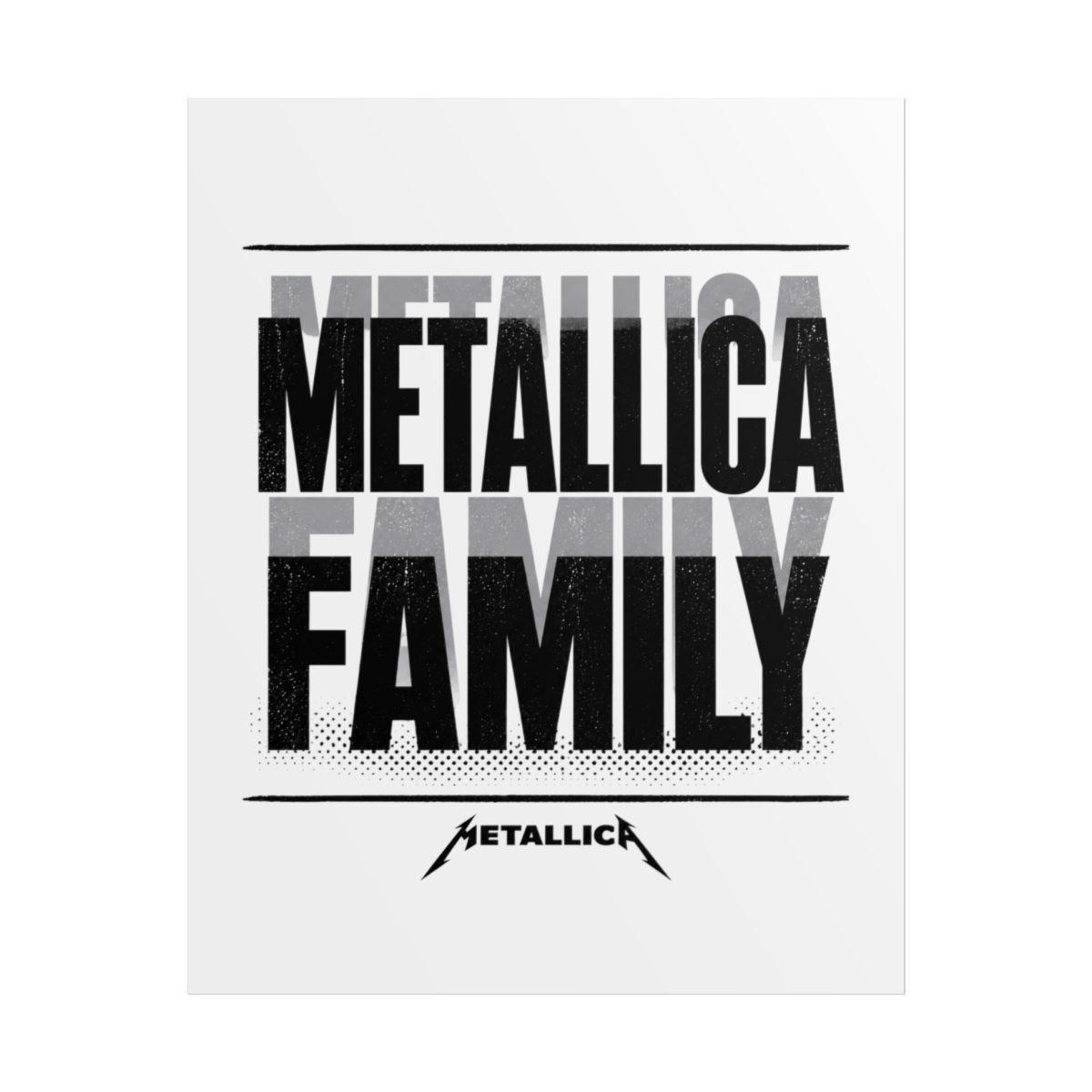 Metallica "Metallica Family" Poster
