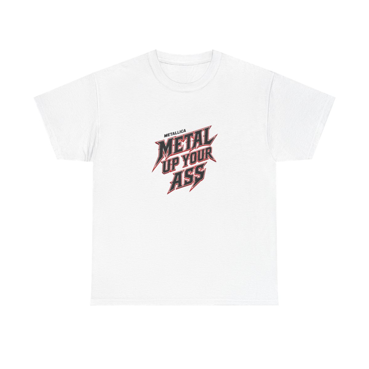 Metallica "Metal Up Your Ass" Unisex Tee - alternate angle 3, merchandise