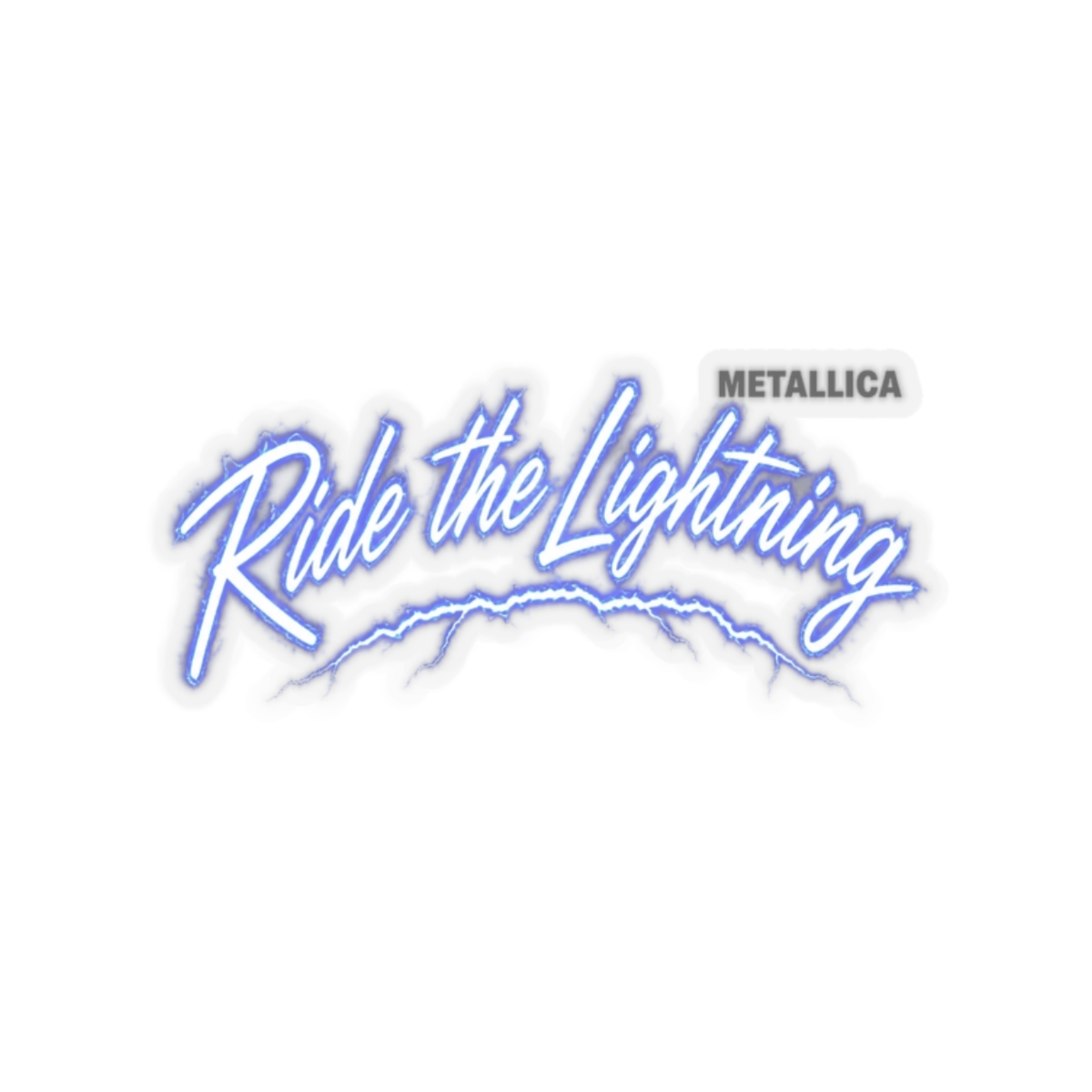 Metallica "Ride the Lightning" Sticker