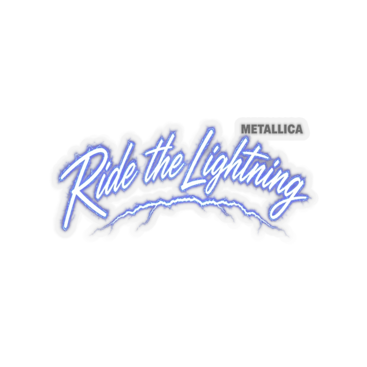 Metallica "Ride the Lightning" Sticker