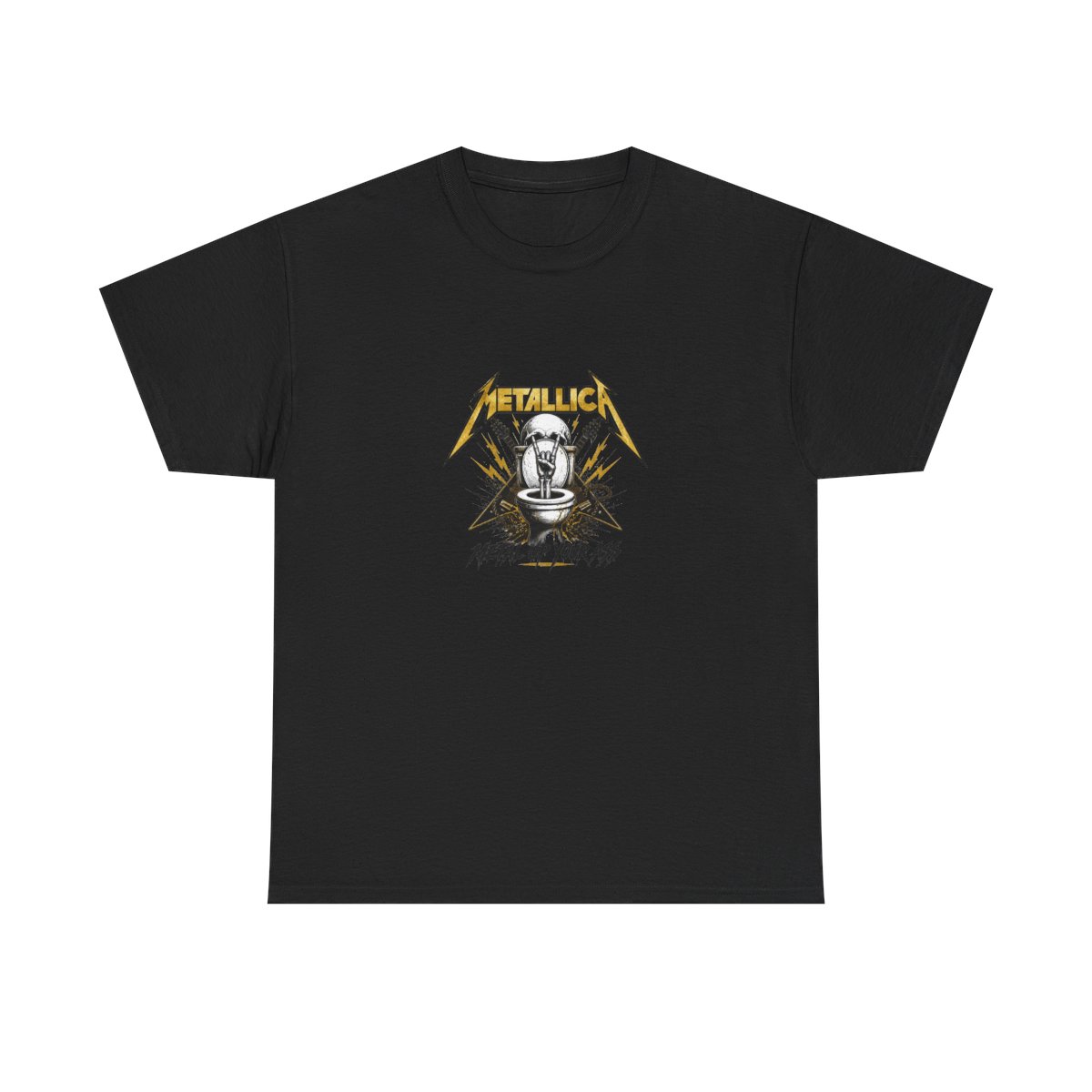 Metallica "METALLICA" Unisex Tee - alternate angle 2, merchandise