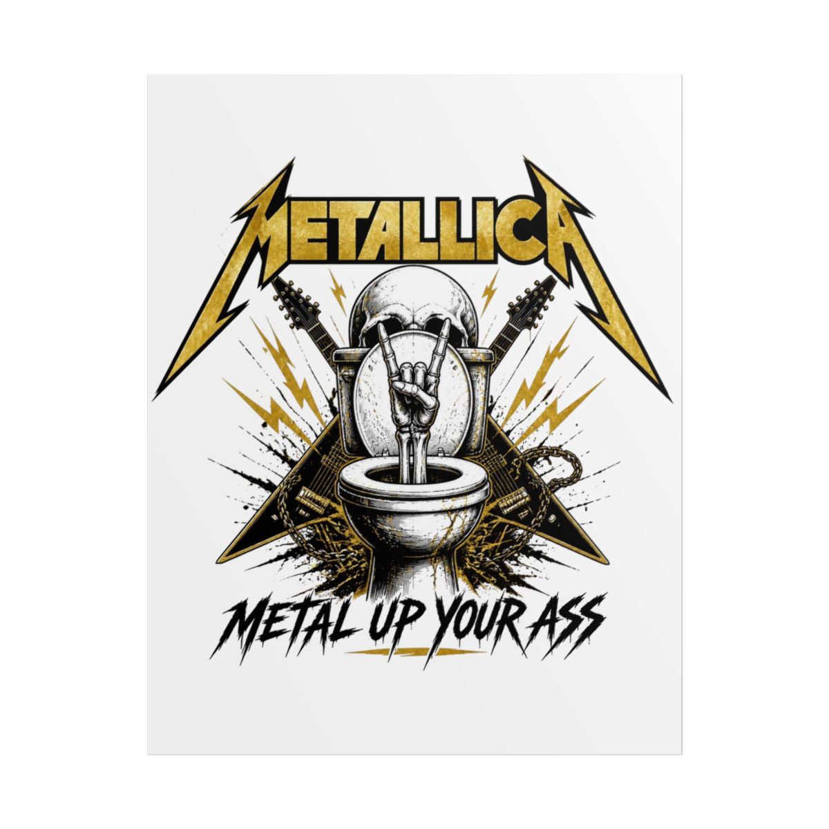 Metallica "METALLICA" Poster - alternate angle 1, merchandise