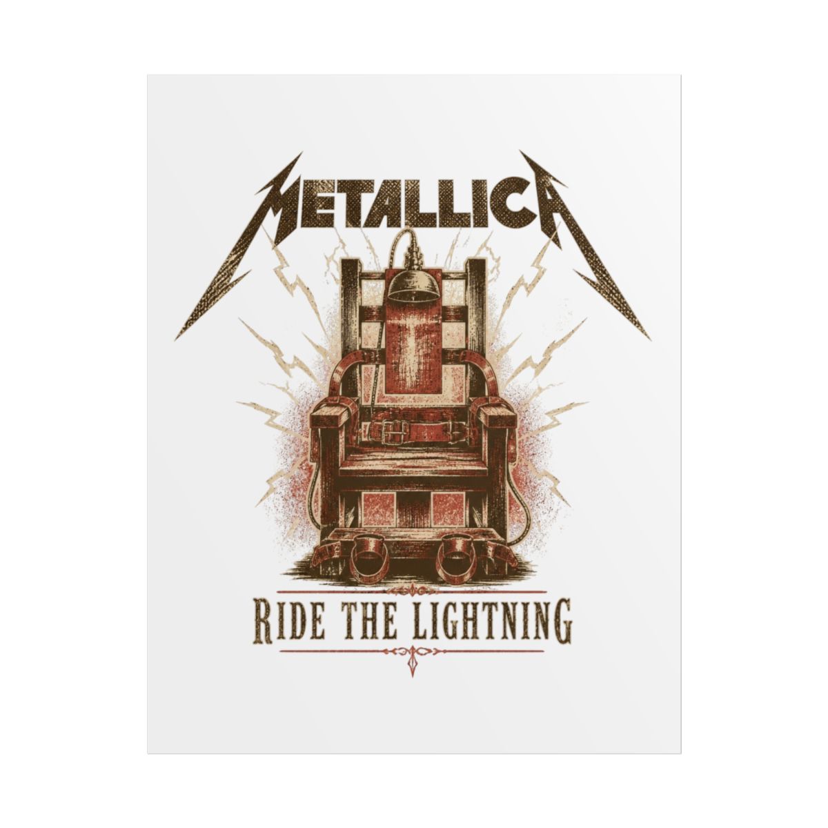 Metallica "METALLICA" Poster - alternate angle 1, merchandise